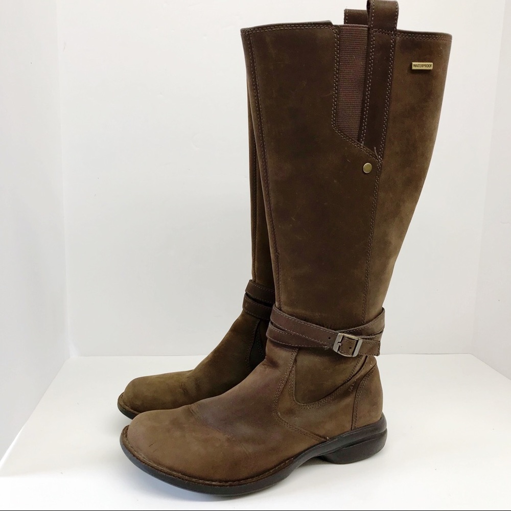 (SOLD) Merrell Tetra Strap Leather Tall Boots - Picture 2 of 8